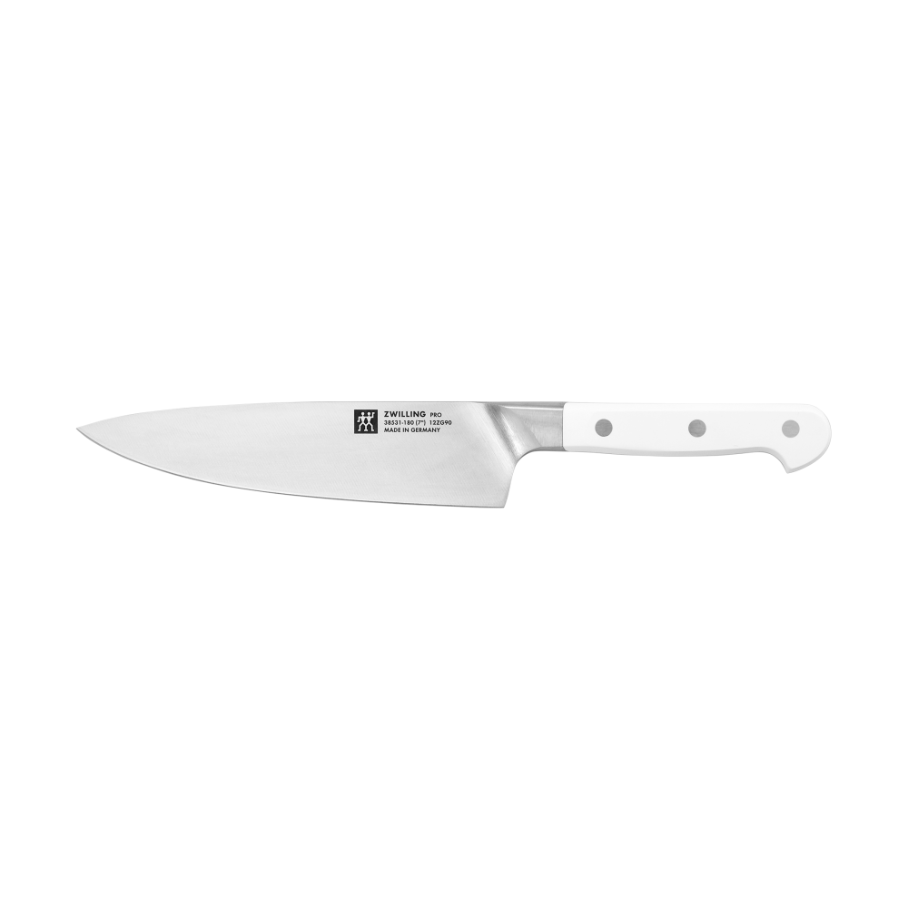 Zwilling Pro le Blanc kockkniv 18 cm, Vit-rostfritt stål