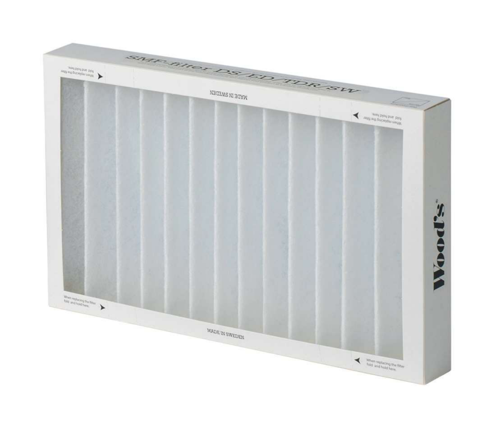 LUFTFILTER WOOD'S AVFUKTARE DS/TDR/ED, 5ST