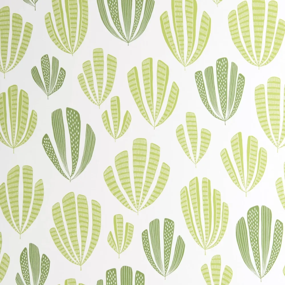 Kinfolk Hoja Spring Misp1267 Vit Tapet - Midbec | Stuvbutiken