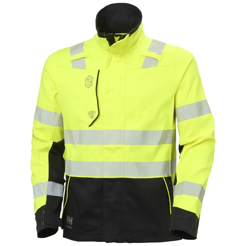 Helly Hansen Workwear 77249-367 Flamskyddad arbetsjacka varselklass 2 L