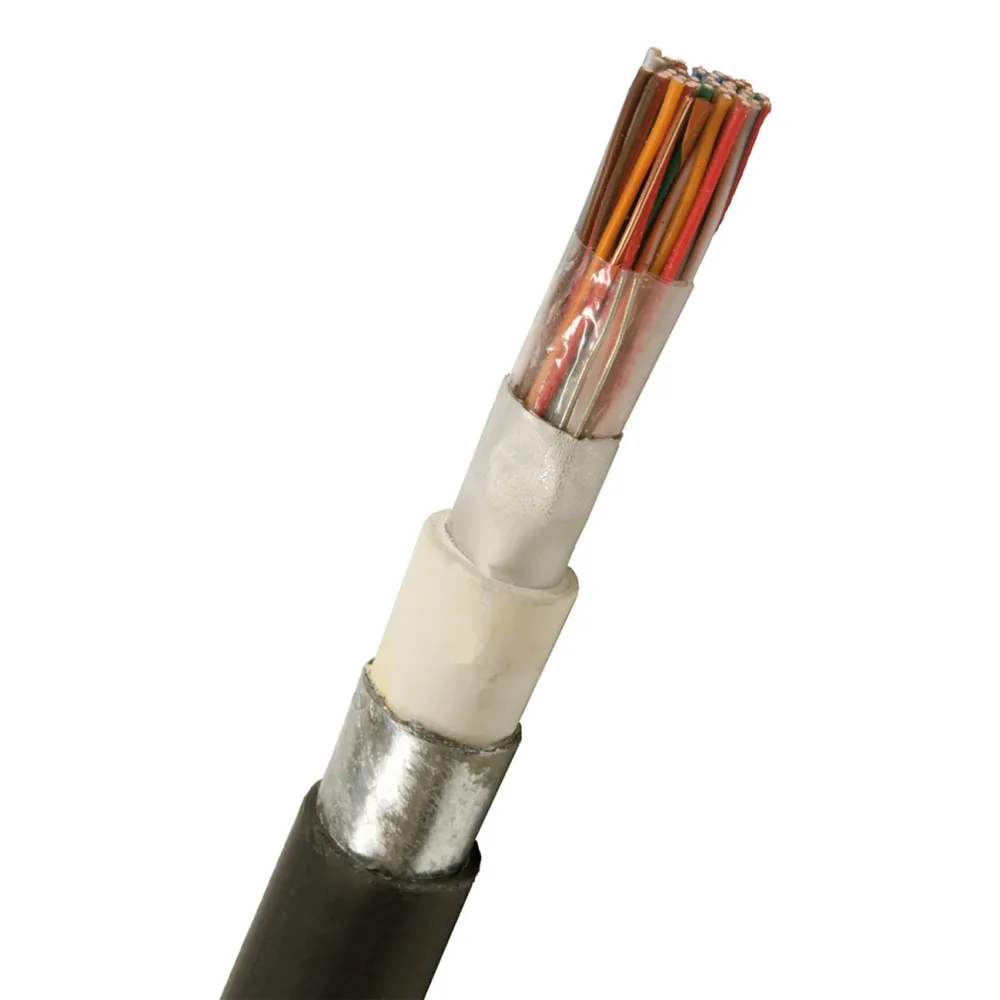 Nexans ELAQPQB Telekabel 5x2x0.6 mm, svart 500 m, trumma