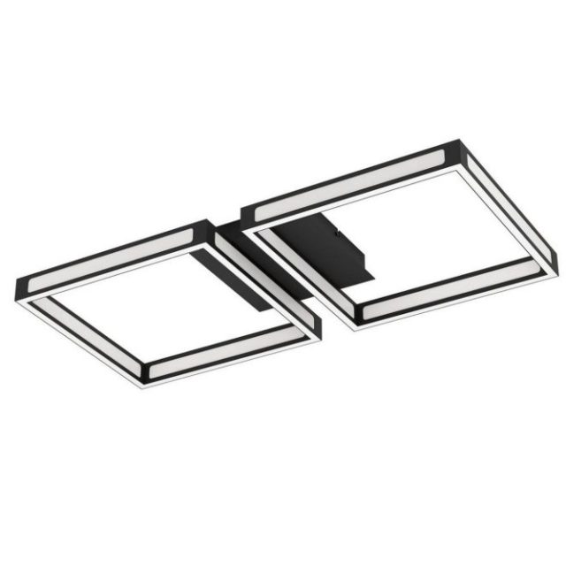 Taklampa Eglo Altaflor 650x300 mm Svart Vit
