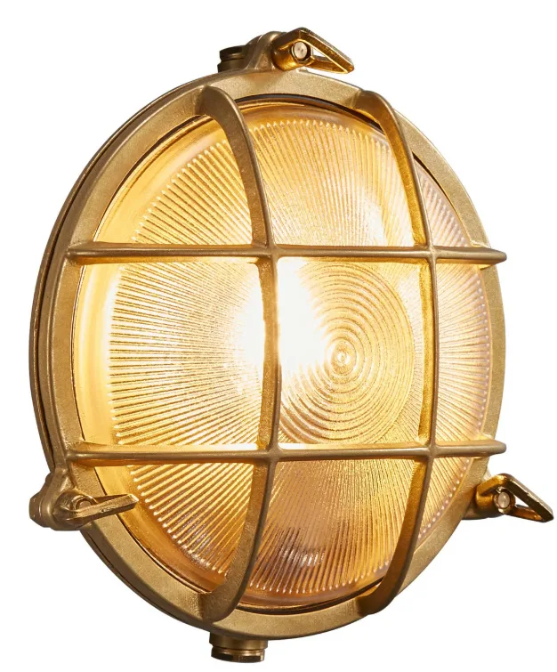 Nordlux Polperro 49021035 Vägglampa mässing