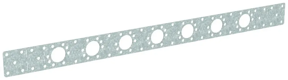 Vatette V6 Fixturplåt plan kant, 56 mm 160 c/c