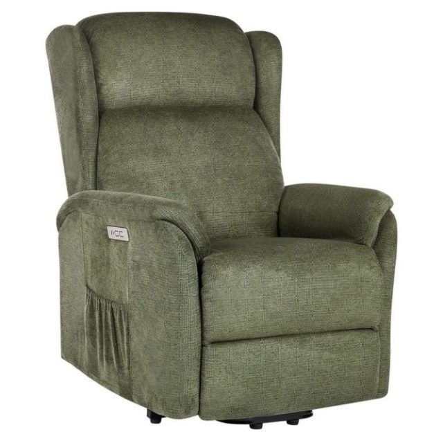 Elektrisk reclinerfåtölj Elegy Grön