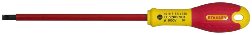 STANLEY FatMax 0-65-413 Skruvmejsel spårad, parallell spets 5,5 x 150 mm - Bild 2