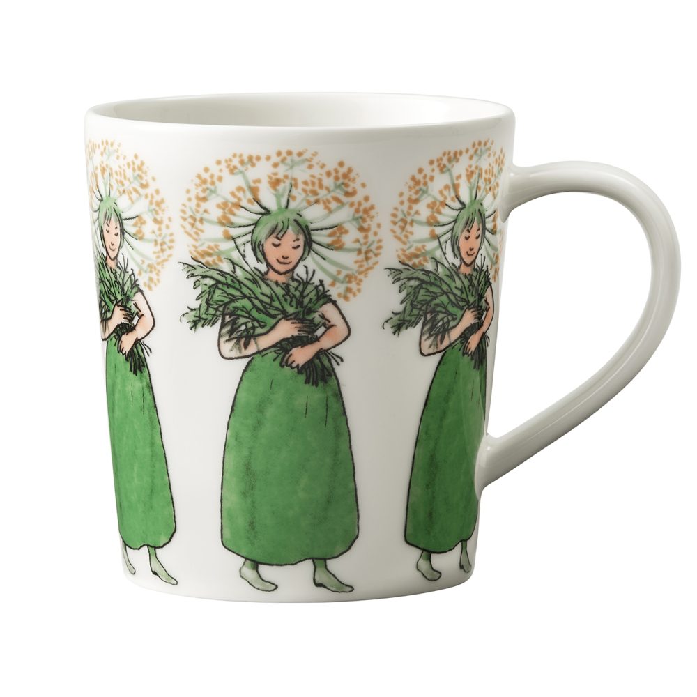 Fru Dill mugg med handtag, 40 cl