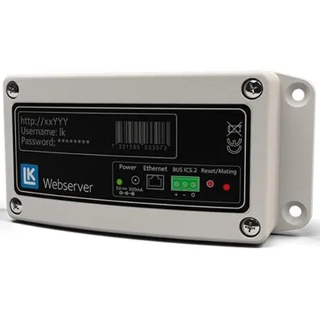 LK Systems ICS.2 Webserver övervakningsenhet