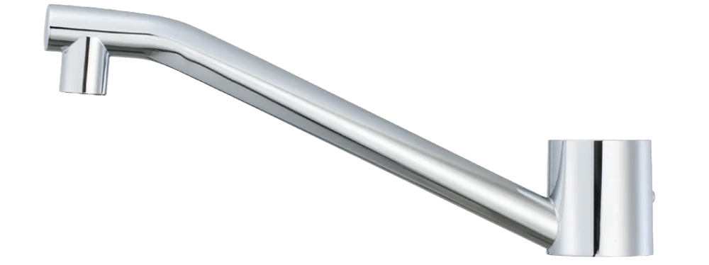 FM Mattsson 5970-5000 Utloppspip svängbar, krom