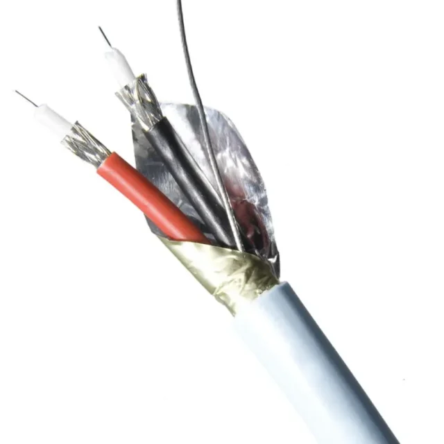 SUPRA 1001800430 Audiokabel 75 ohm 6x1x0.5 mm², 50 m