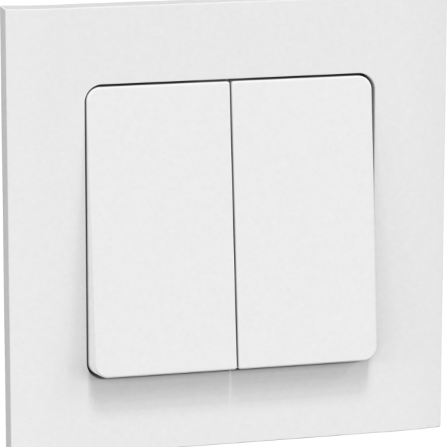 STRÖMBRYTARE GELIA KRON INF VIT 16A, CONNECT 2 HOME