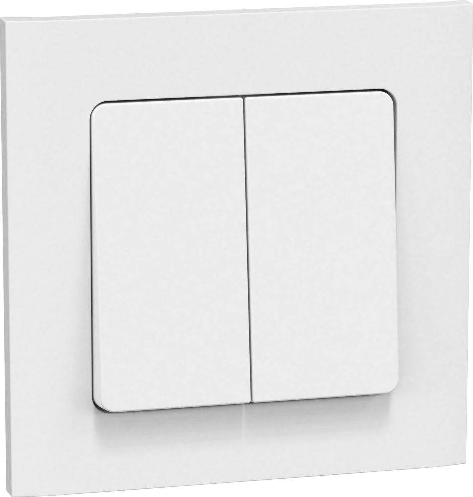 STRÖMBRYTARE GELIA KRON INF VIT 16A, CONNECT 2 HOME