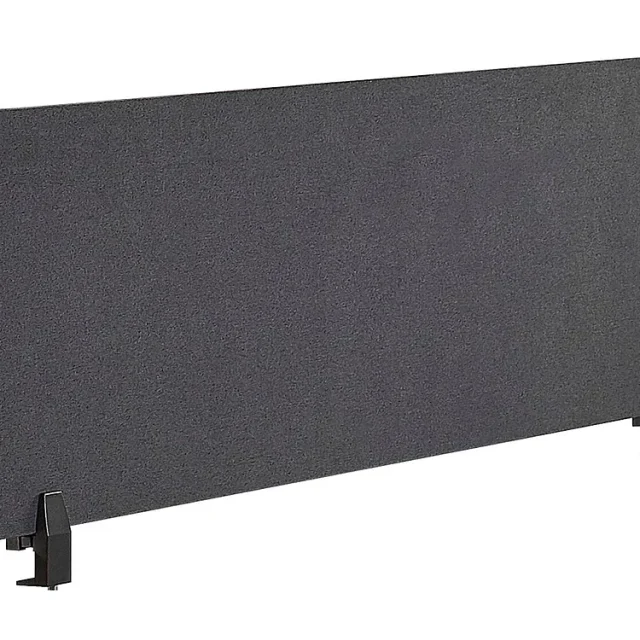 Skiljevägg för skrivbord WALLY 120 x 40 cm Mörkgrå