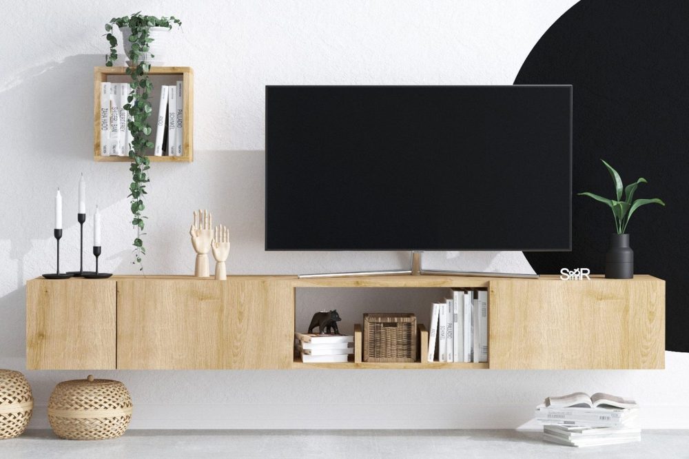 Desgrar Tv-möbelset 180x25 cm