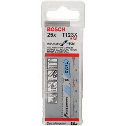 Bosch Progressor for Metal Sticksågsblad 100mm 25-pack - Bild 2
