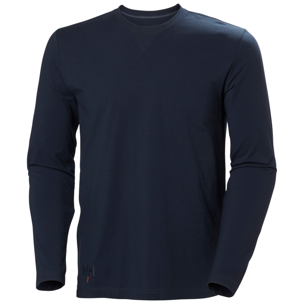 T-SHIRT LÅNGÄRM 79242 EVO MARINBLÅ 4XL