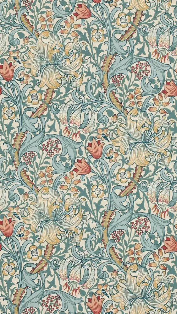 Morris & Co - Golden Lily Slate/Manilla Morris 160th Anniversary