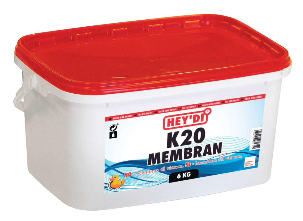 TÄTMEMBRAN HEY DI HK20 HEYDI GRÅ 6KG