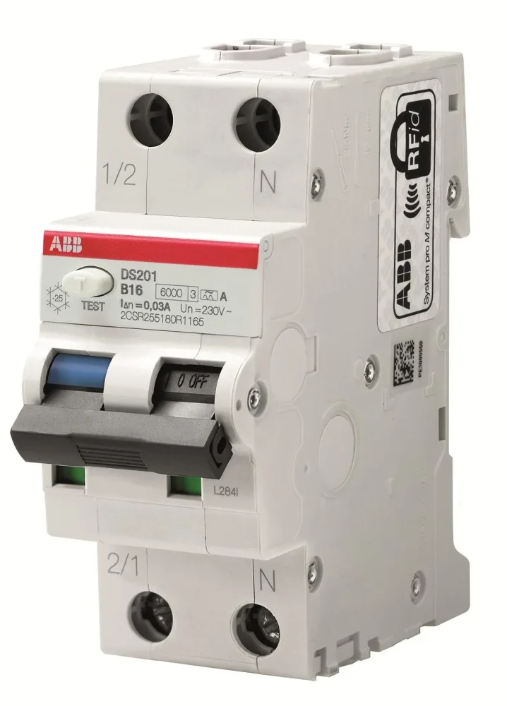 ABB 2CSR255180R3067 Personskyddsautomat 6kA, K-karakteristik, typ A DS201 K6 A300 - Bild 2