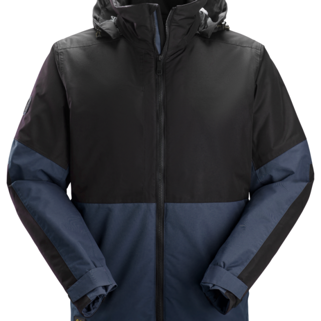 VINTERJACKA SNICKERS WORKWEAR FODRAD AW WP, MARIN/SVART STL XL