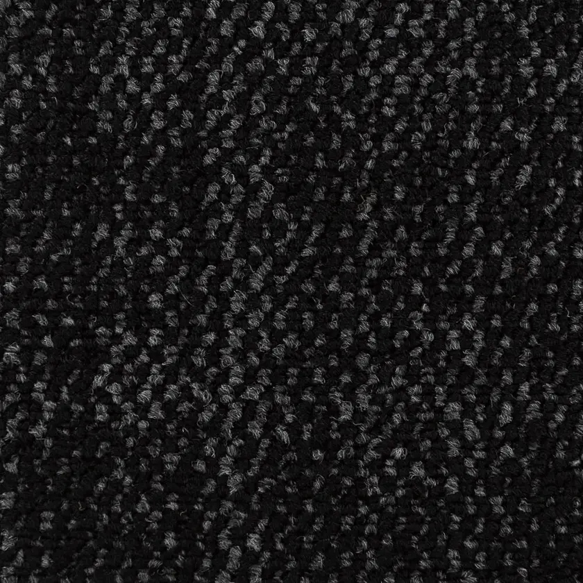 Grid Square Black Golvabia Textilgolv