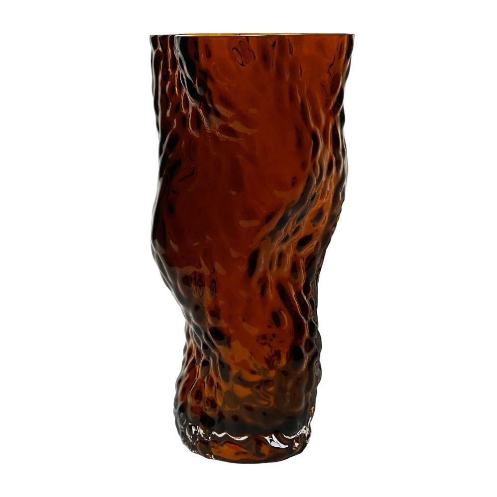 Ostrea Rock vas glas 30 cm, Rust