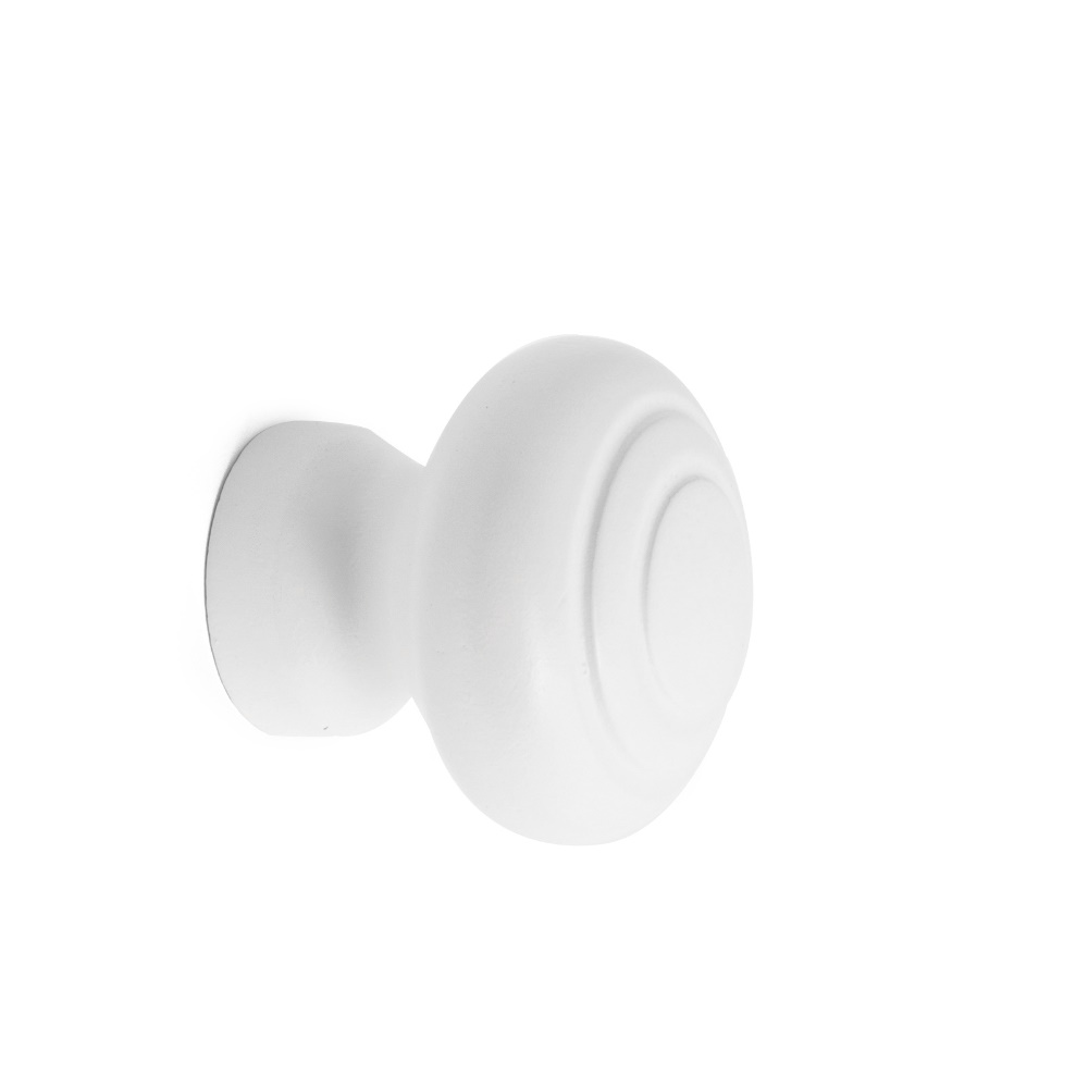 Knopp Frank 45mm Vit, 2st, Habo 100227