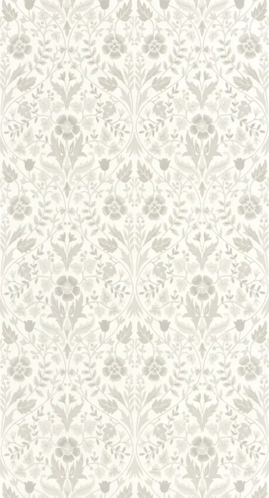 Casadeco - Archibald Blanc Ceruse Arts & Crafts