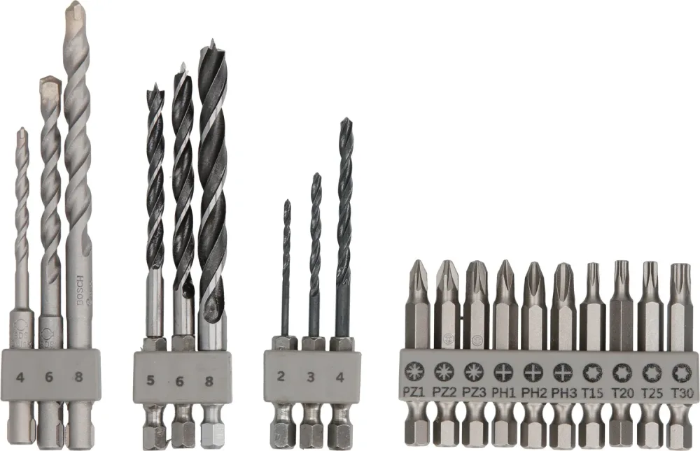Bosch 2609256989 Bitsset 19 delar