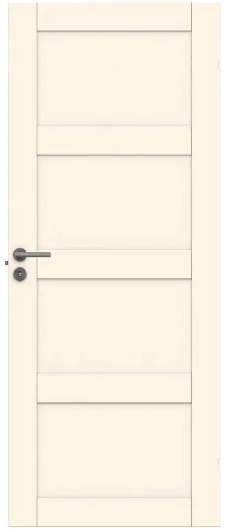 Swedoor Unique 04L Innerdörr svart ek 725x2040 mm
