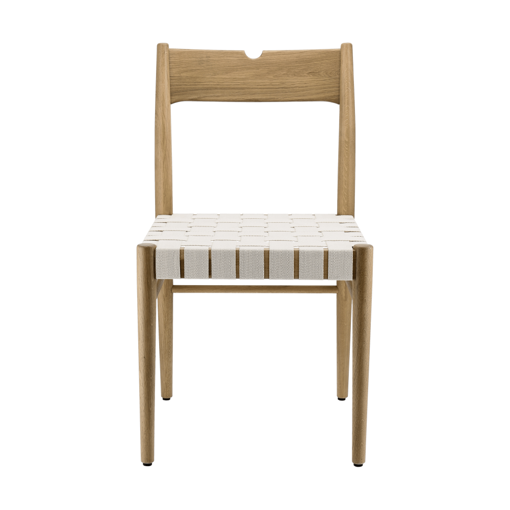 Ekeryd matstol, Webbing-laquered oak