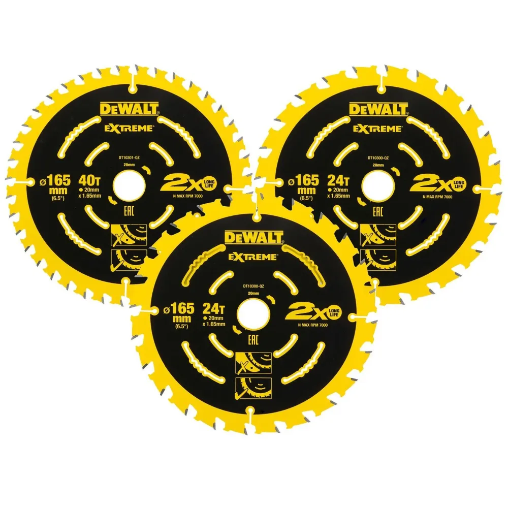 Dewalt DT10397-QZ Sågklinga 165 mm