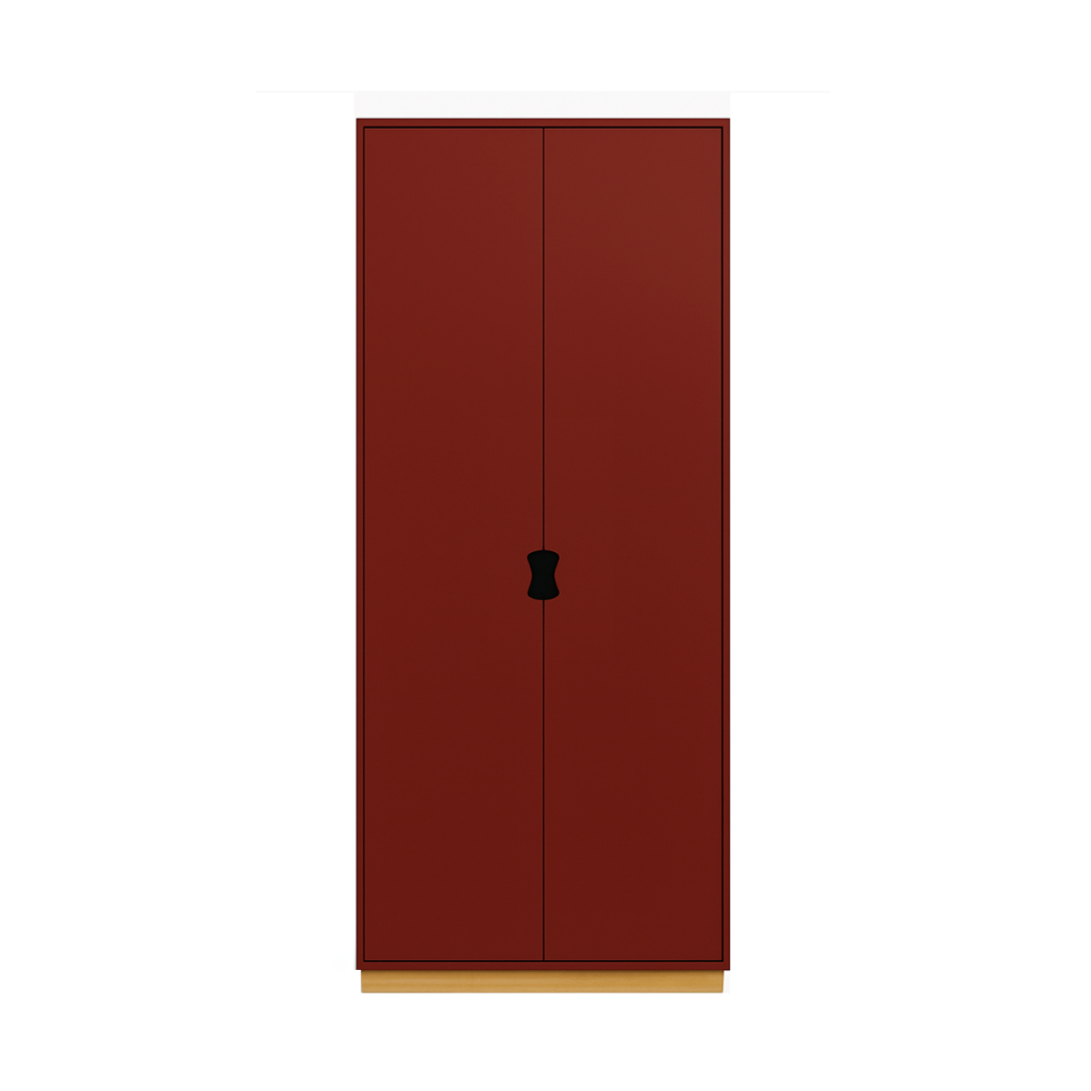 Snö F högskåp, Brown red, dj. 30 cm