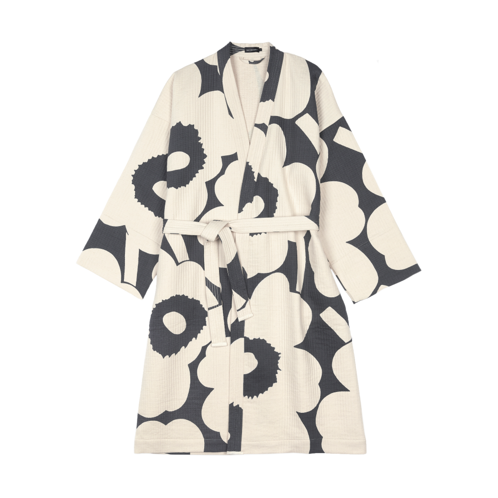 Unikko badrock, Charcoal-off white, S