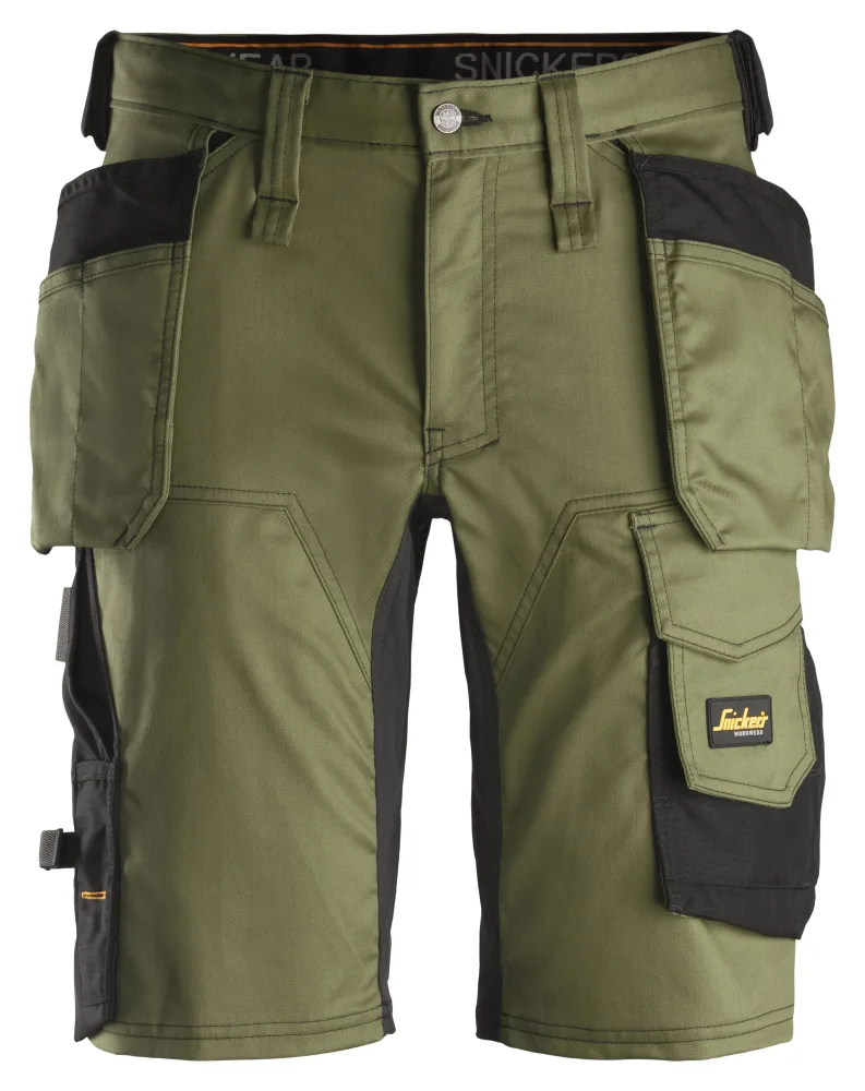 Snickers Workwear 6141 Shorts grön 68