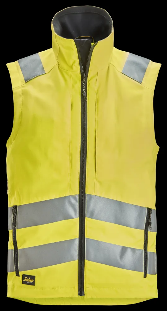 Snickers Workwear 4534-6600 Väst varsel, gul 3XL