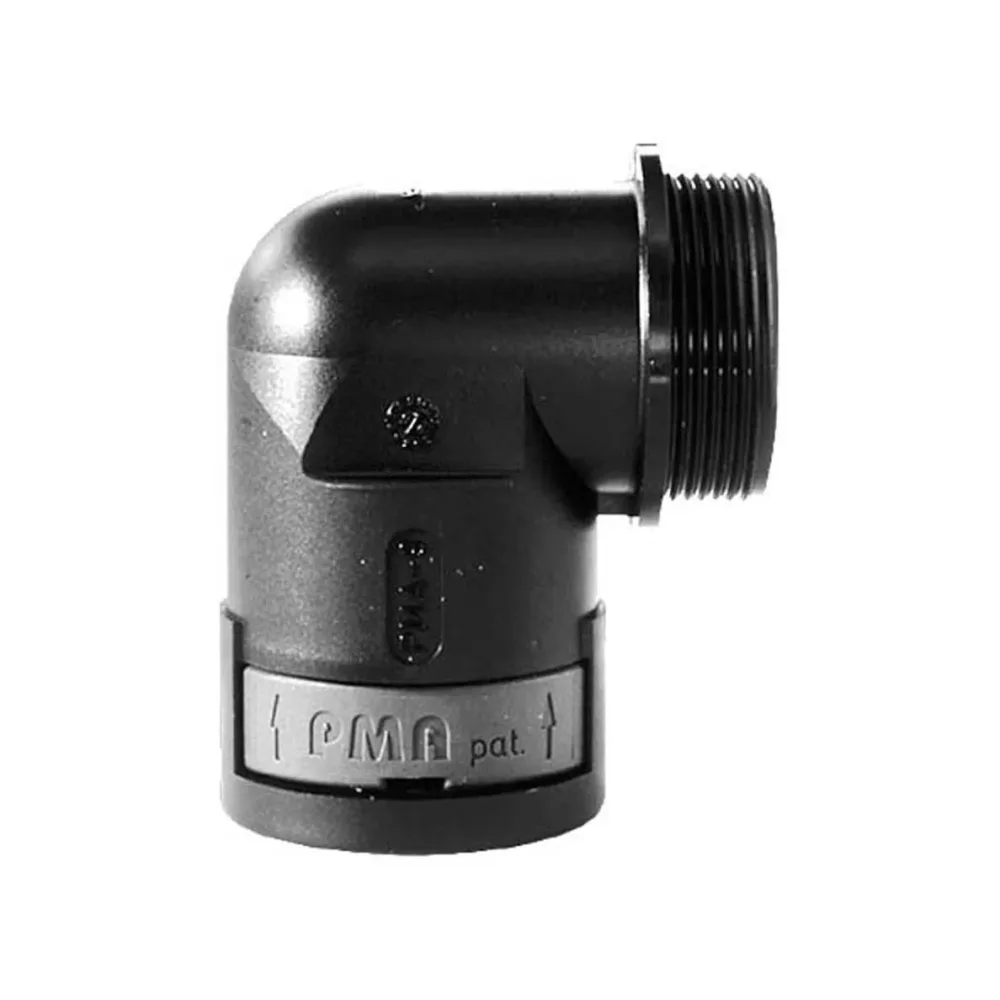 Rutab 1410653 Vinkelförskruvning polyamid 6, halogenfri 12 mm, PG11