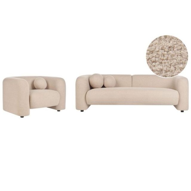 4-sits Soffgrupp Leiren Beige