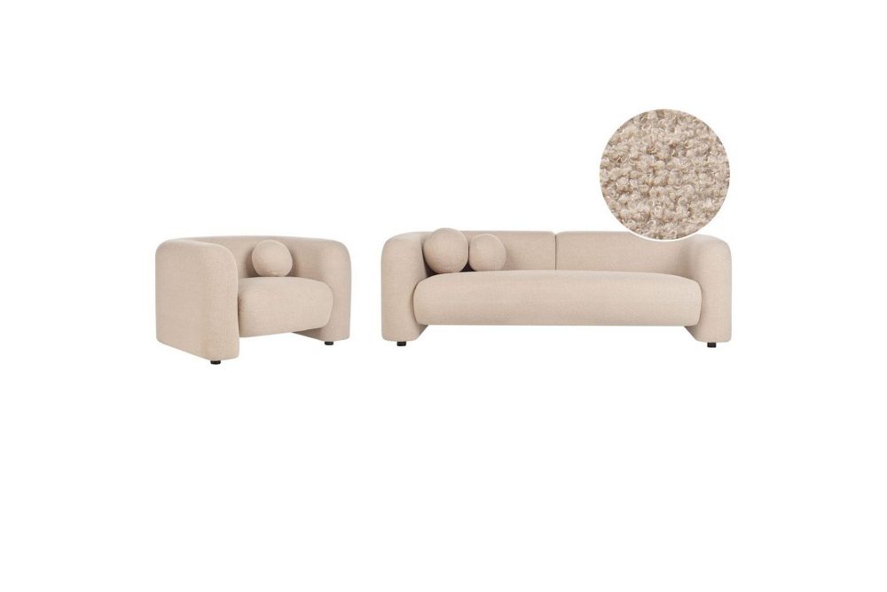 4-sits Soffgrupp Leiren Beige