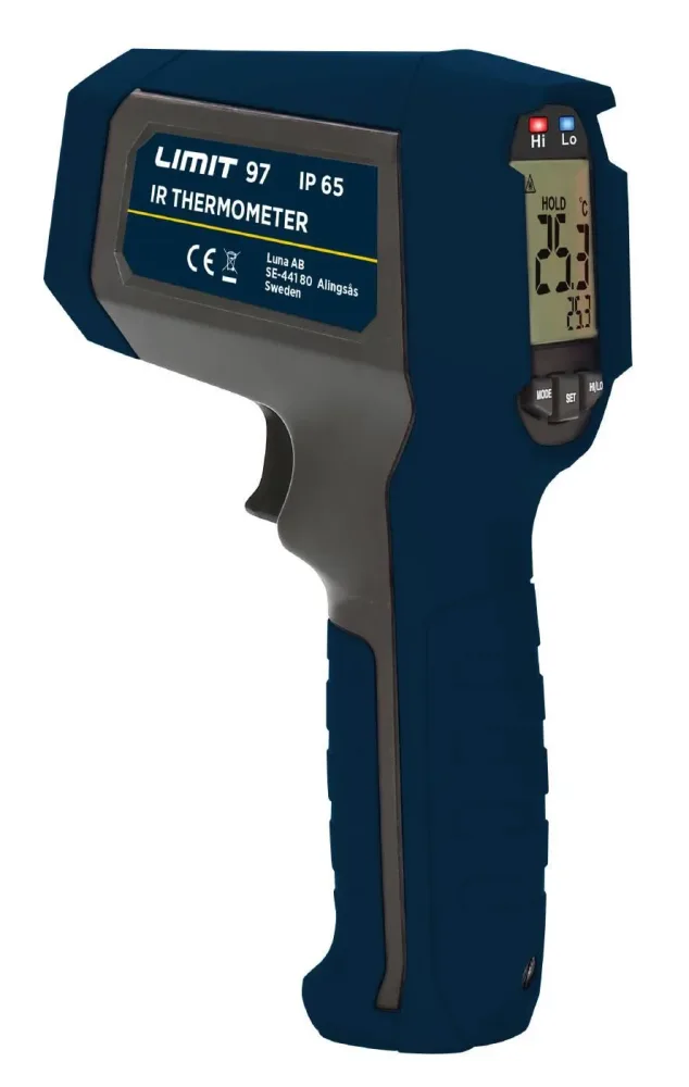 Limit IP 65 IR-termometer inkl. batteri