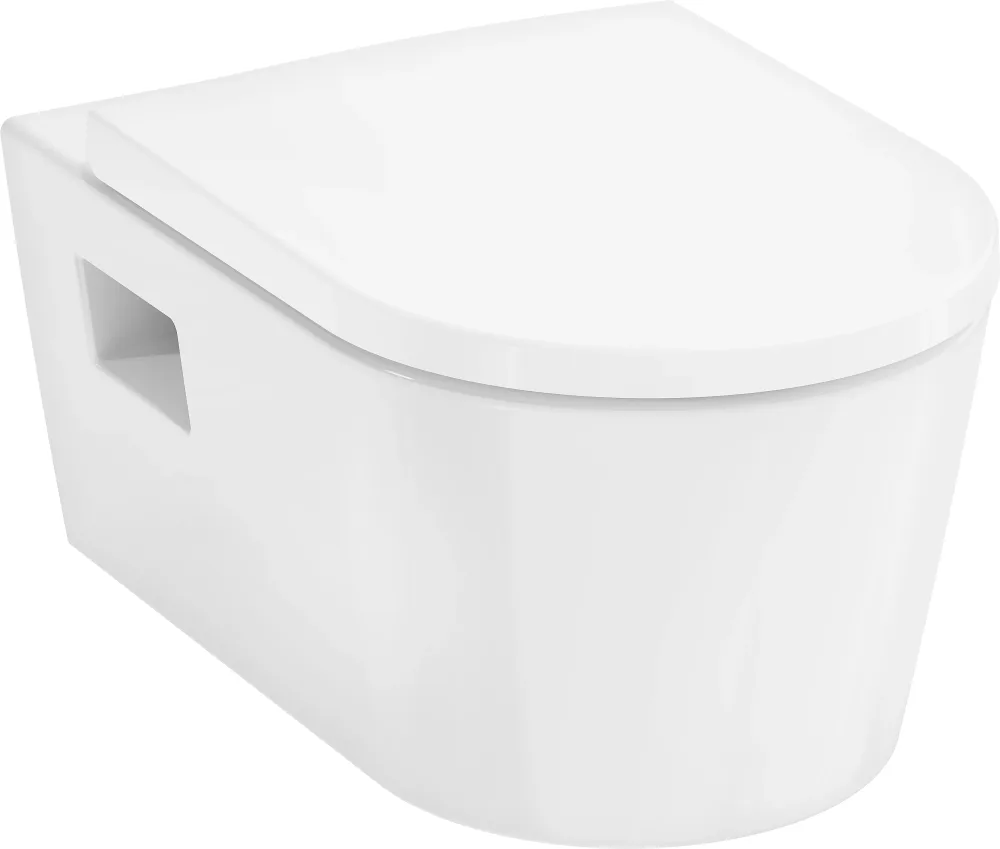 Hansgrohe EluPura Original S WC-stol med toalettsits och lock