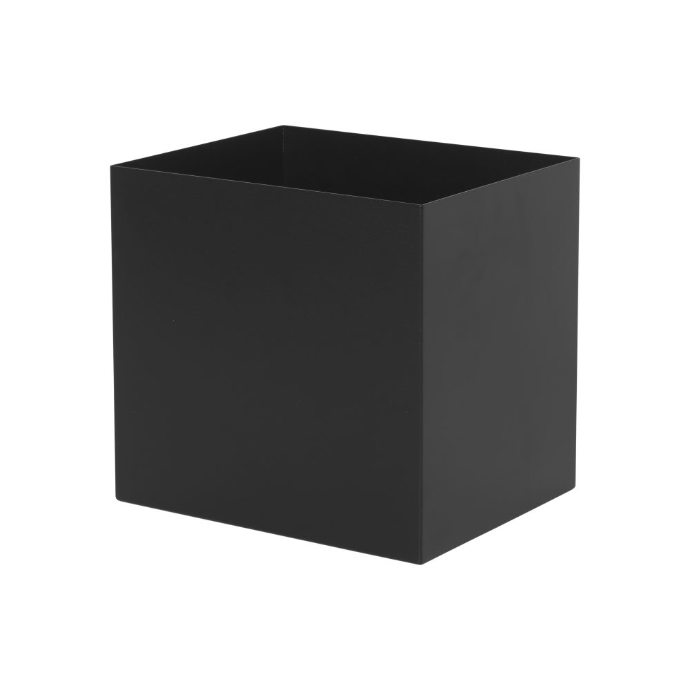 Ferm Living plant box pot, Black
