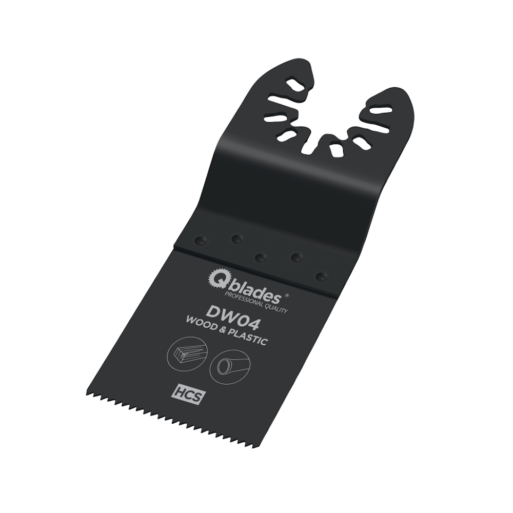 Multisågblad Open End DW04 18TPI 34mm 5st Qblades