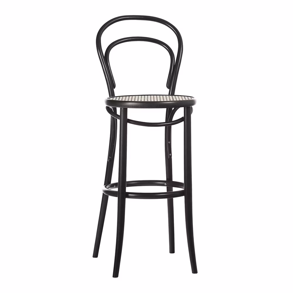 No 14 Barstol Rotting 61 cm, Svart