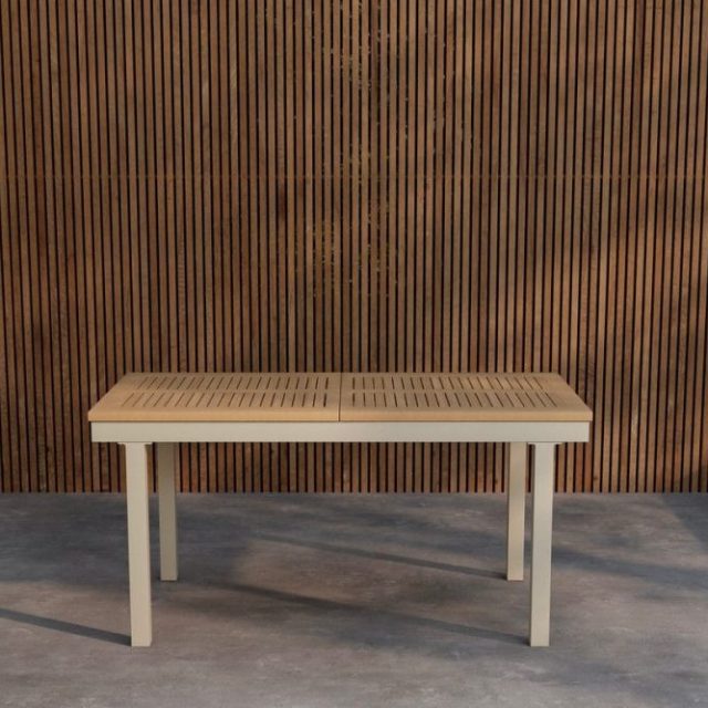 Rektangulärt matbord Panama 160 cm Utomhus