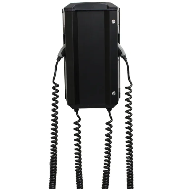 Garo Twin Laddbox fast T2-kabel, 7,4 kW, 1-fas