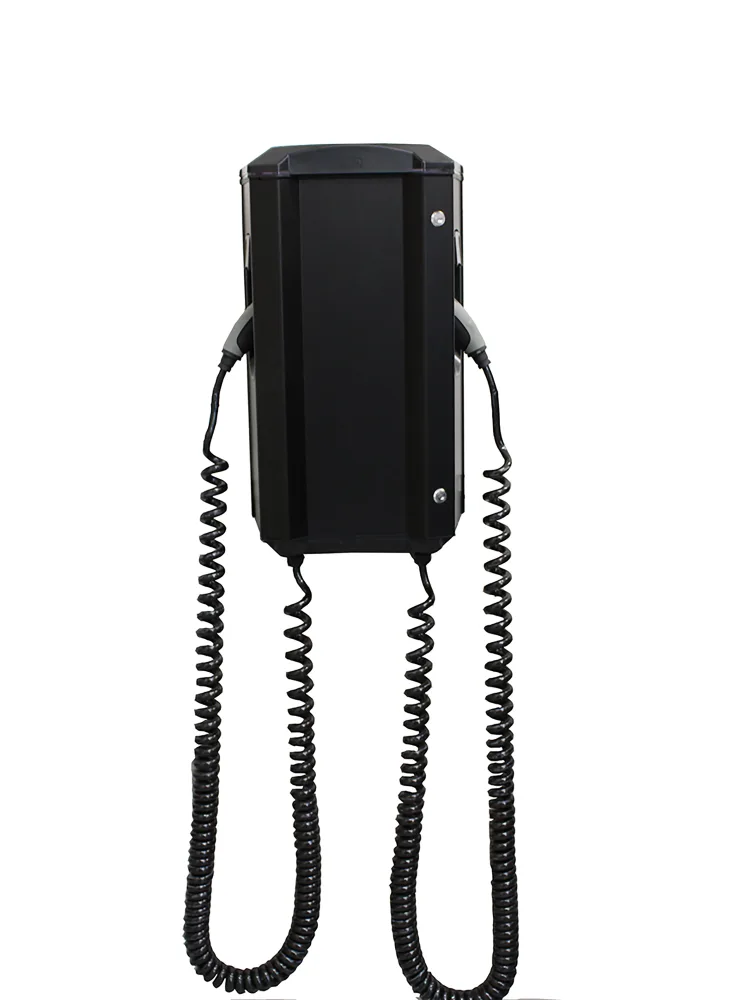 Garo Twin Laddbox fast T2-kabel, 7,4 kW, 1-fas