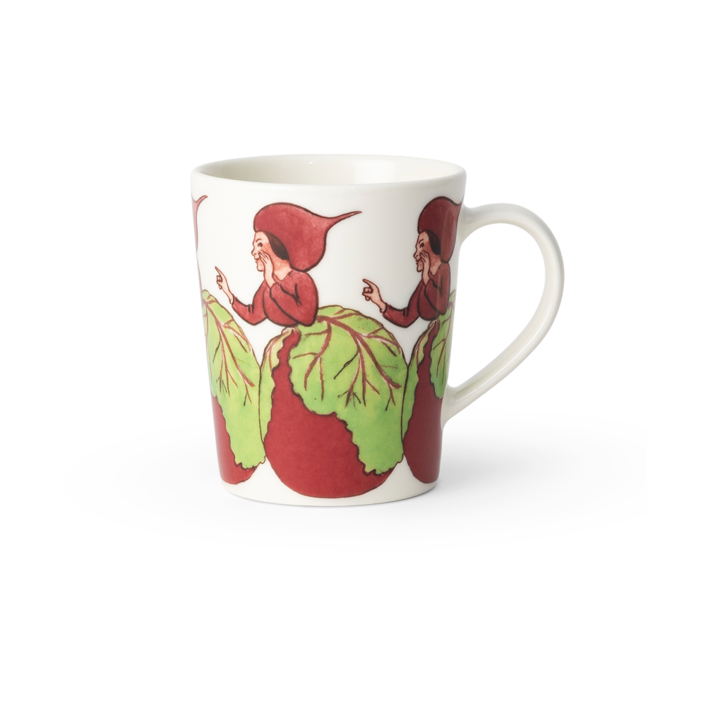 Mrs Beetroot mugg, 28 cl, med handtag
