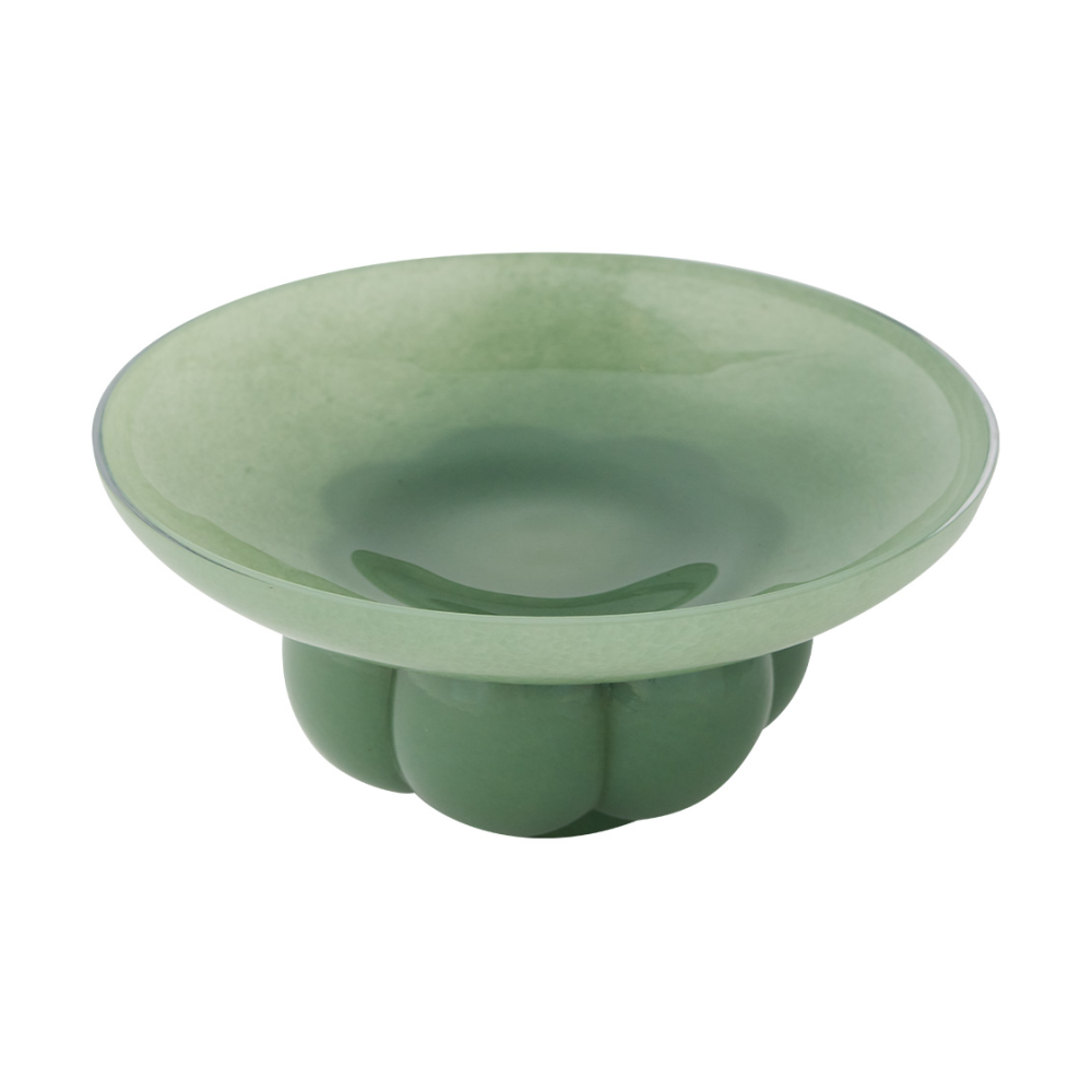Uva glasskål, Pastel green