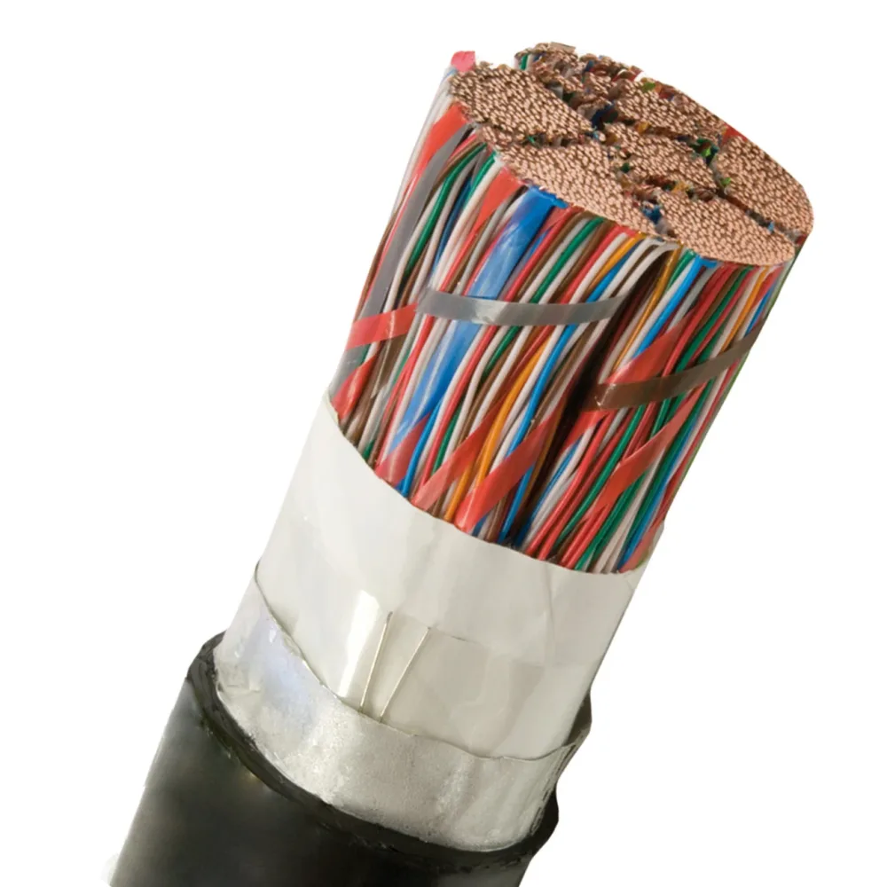 Nexans ELALE Telekabel 10x2x0.5 mm, svart 500 m, trumma